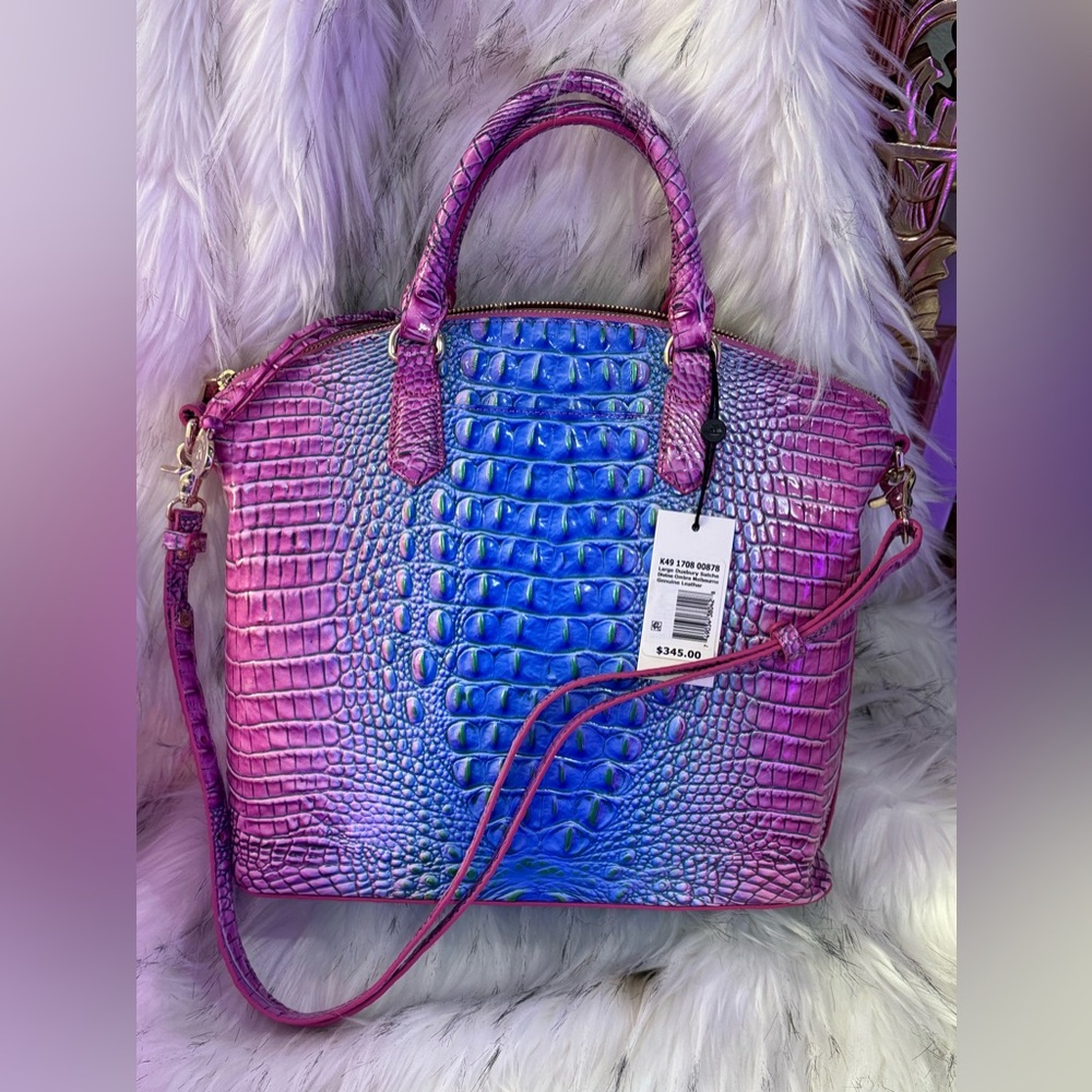 Brand Brahmin large Duxbury Divine ombré Genuine Leather Available Now